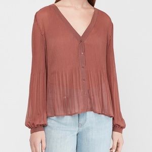 Express Pleated Dress Shirt